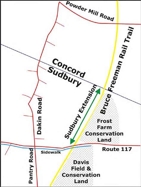 Bruce Freeman Rail Trail Extension Into Sudbury Bring The Trail To