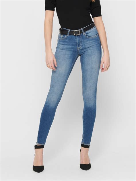 Onlblush Mid Ankle Skinny Fit Jeans Dark Blue Only®