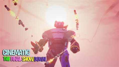 The Final Showdown Cinematic Fortnite Season 9 Event Youtube