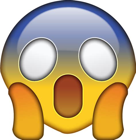Download High Resolution Omg Face Emoji Shocked Face Emoji