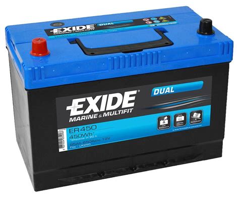 Exide Leisure Battery Dual Er350 Low Cost Batteries Online