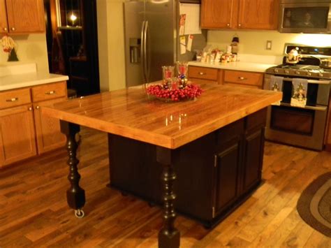 Hand Crafted Rustic Barn Wood Kitchen Island By Black Swamp Furnishings