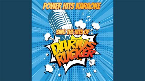 History In The Making Originally Performed By Darius Rucker Karaoke
