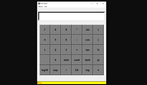 Scientific Calculator In Python With Source Code Source Code Project