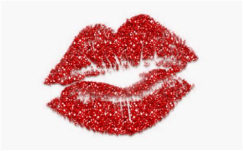 Glitter Red Lips Clip Art Free Transparent Clipart Clipartkey