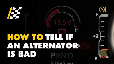 How To Tell If An Alternator Is Bad YouTube