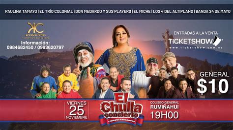 El Chulla Concierto Fiestas De Quito Youtube
