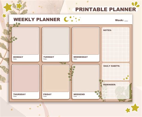Aesthetic Planner Printables