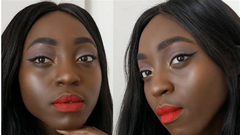 Dark Skin Makeup Tutorial Drugstore Youtube