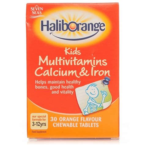 Vitamin d is really important to help calcium absorb properly. Haliborange Kids Multivitamins Calcium & Iron | Chemist Direct