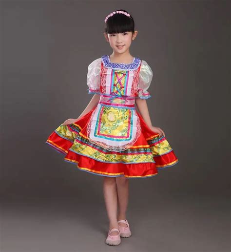 russian girls classical traditional dance costume dress cut kawaii princess stage dresses stage