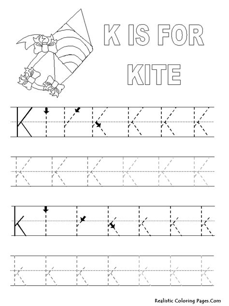 5 Best Images Of Printable Sheet Letter K Letter K Writing Worksheets