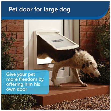 Petsafe Staywell Original 2 Way Pet Door Dog And Cat Flap White Large