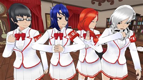 Sims 4 Yandere Simulator Occult Girls Hair Oka Ruto Supana 941