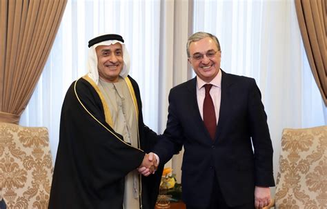 Zohrab Mnatsakanyan received the newly appointed Ambassador of the UAE ...