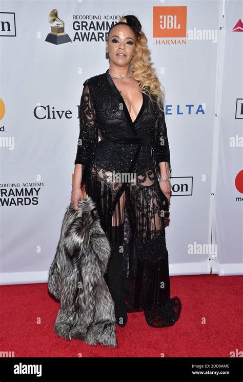 Faith Evans Attends The Clive Davis And Recording Academy Pre Grammy
