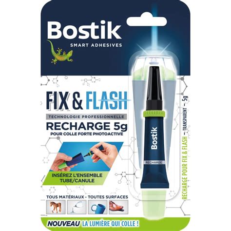 Bostik fix & flash applicateur. Colle méthoxyéthyl cyanoacrylate FIX & FLASH Bostik ...