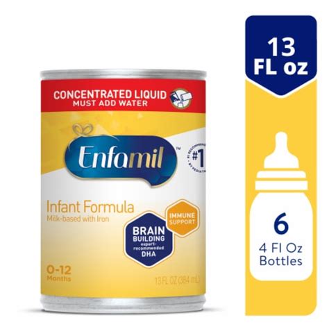 Enfamil Milk Based Baby Formula With Iron Concentrated Liquid 13 Fl Oz