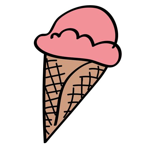Ice Cream Cone Clipart Free Images 3 Clipartix