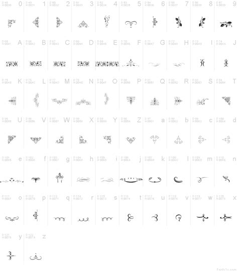 Soft Ornaments Three free Font - What Font Is