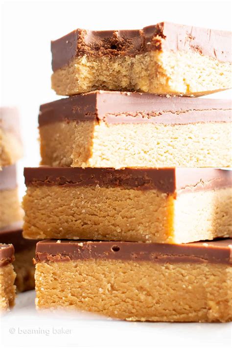 A collection of gluten free dairy free dessert recipes. 4 Ingredient Easy Vegan Chocolate Peanut Butter Bars ...