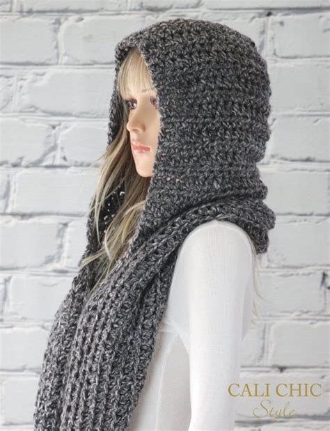 alexia hooded scarf pattern 800 crochet hooded infinity etsy hooded scarf pattern crochet