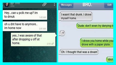 30 Of The Funniest Drunk Texts That People Have Ever Sent Youtube