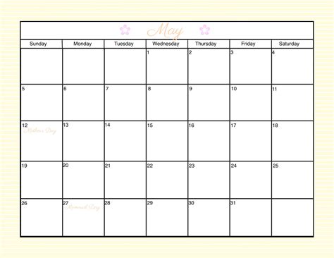 Lovely printable calendars online