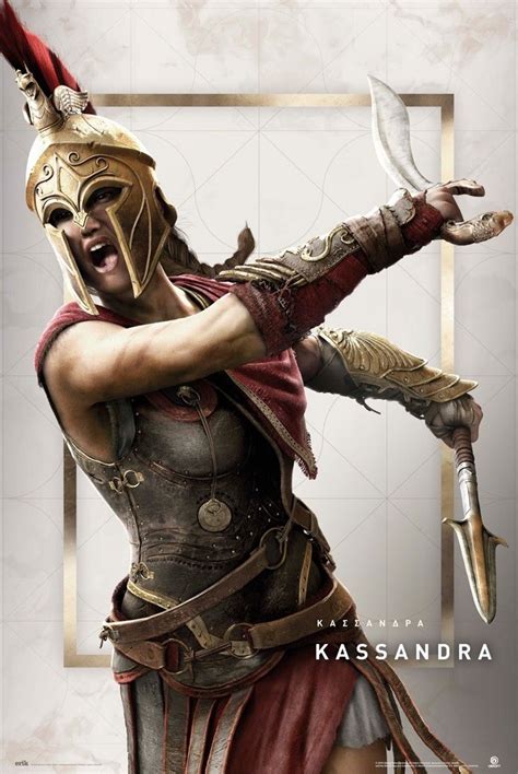 Assassins Creed Odyssey Kassandra P Ster L Mina Compra En Posters Es