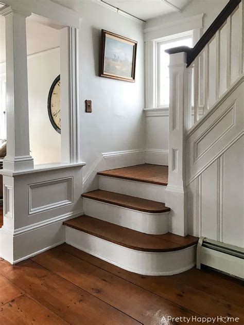 Colonial Farmhouse Staircase Colonial House Interior Colonial