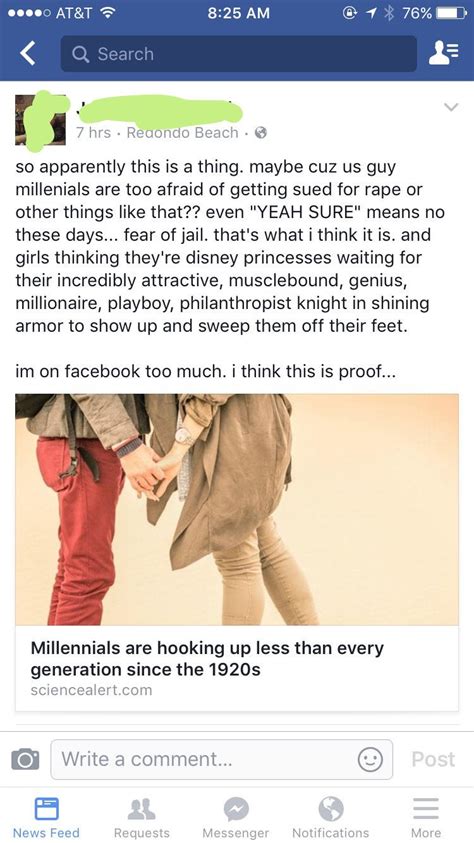 Real Reason Millennial Gentleman Arent Having Sex Is Because They Don