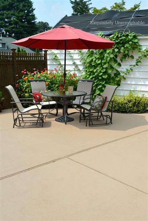 Cottage Garden Style Patio Ideas We Rejuvenated Our Old Cracked Worn