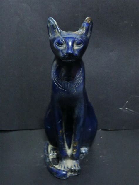 ancient egyptian antiques bastet goddess pharaoh ubasti cat egypt baslt stone bc 2342343582