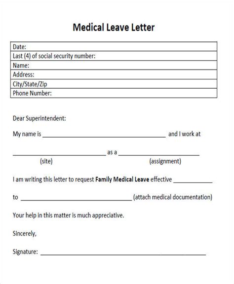Write a letter to your internet service provider to complain. FREE 42+ Leave Letter Samples in PDF | MS Word | Apple ...