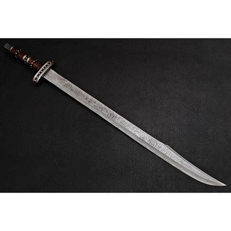 Damascus Imperial Sword Black Forge Touch Of Modern