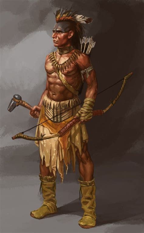 Native American Warrior By Aylar Ghasemi Imaginaryarchers In 2020
