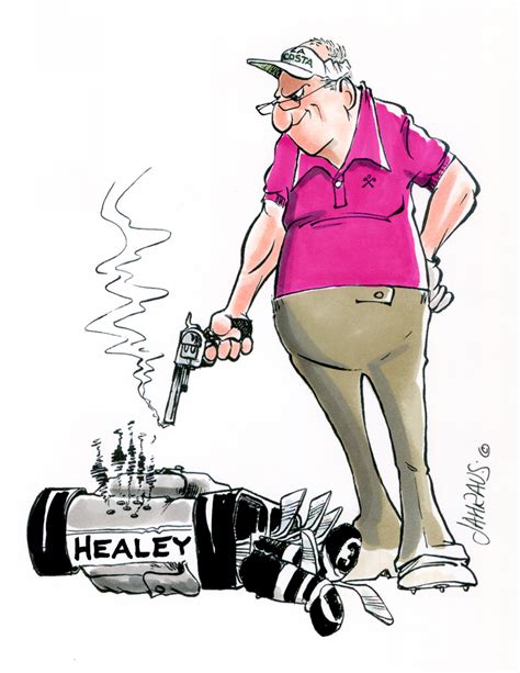 Frustrated Golfer Cartoon Funny Golfer T