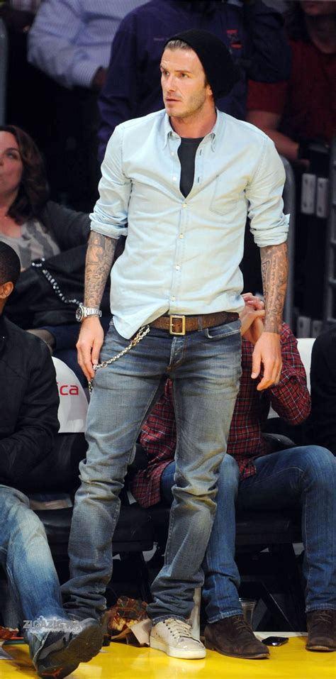 David Beckham Definitely Something I Could Pull Off Star Fashion
