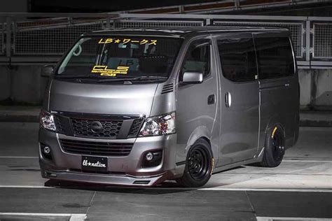 Vans Get Stanced Liberty Walk Shows Kit For Nissan Nv350 Toyota Hiace