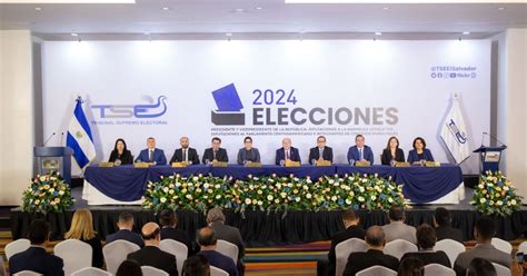 TSE Convoca A Elecciones Generales 2024 En El Salvador Y Pide Respetar