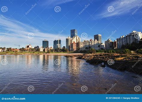 Montevideo Uruguay 01 May 2016 The Building In Montevideo Uruguay