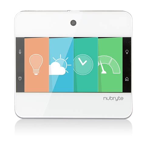 The NuBryte Touchpoint smart home automation device. | Home automation, Smart home automation ...