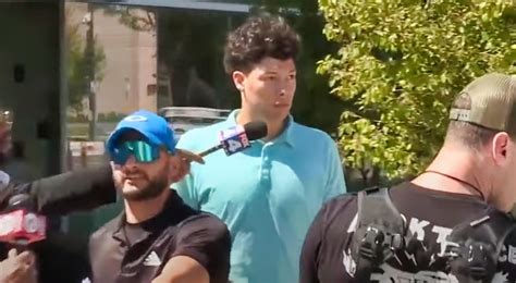 BREAKING New Video Shows Jackson Mahomes Getting Bailed Out Of Jail
