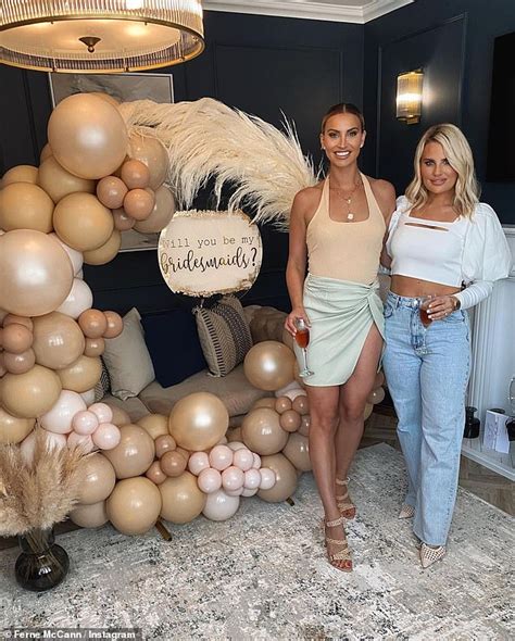 Ferne Mccann Is Delighted As Best Friend Danielle Armstrong Asks Her To