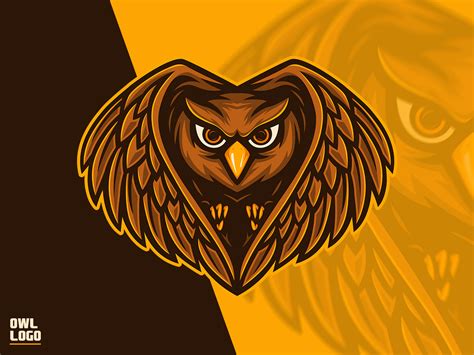 Owl Mascot Logo By Asep Tunggal On Dribbble