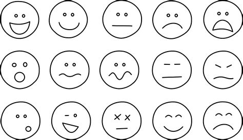 Emotikony Smiley Smajl Ky Vektorov Grafika Zdarma Na Pixabay