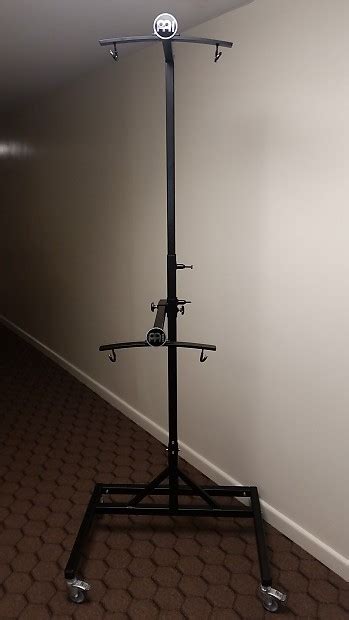 Meinl Double Gong Stand Heavy Duty With Locking Wheels Reverb
