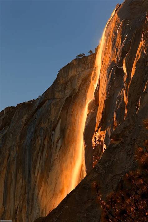 Horsetail Fall Fantastic Firefall Of Yosemite Kuriositas