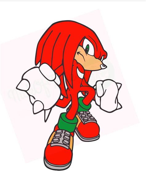 Knuckles Sonic The Hedgehog Svg Pdf Png Lupon Gov Ph My Xxx Hot Girl