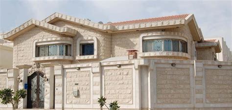 منازل بوجهات حجر اردني جميلة المرسال
